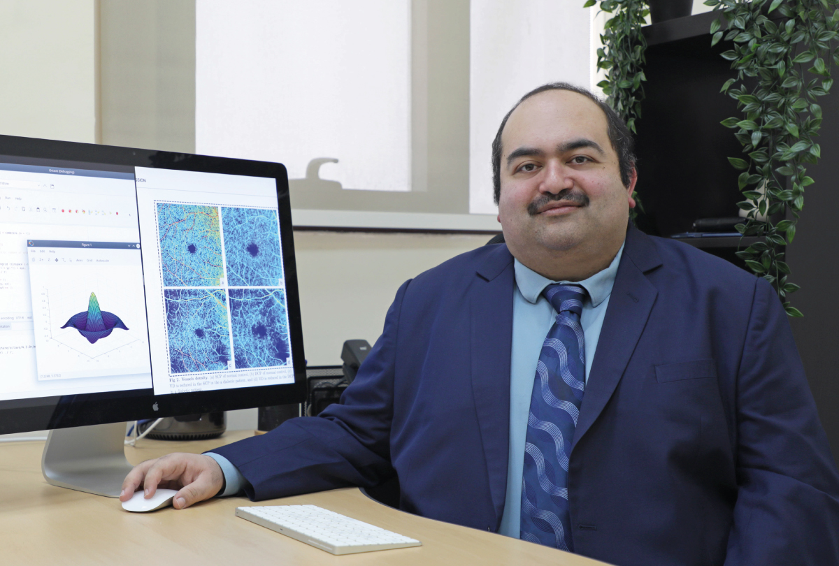 Scientist develops diagnostics for diabetic retinopathy